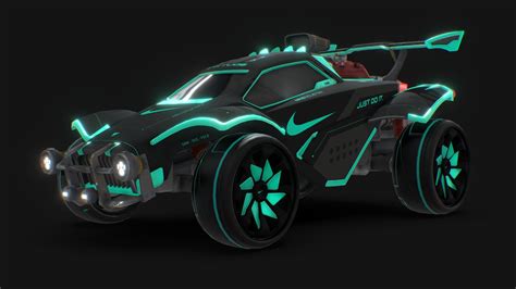 rocket league octane 3d model